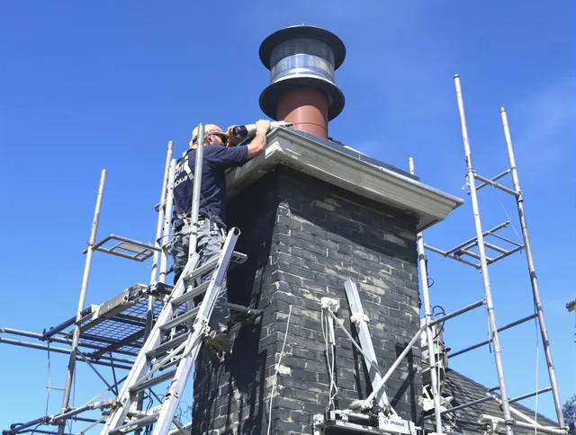 Sturdy chimney crown finished by Sagamore Hills Chimney Sweep in Sagamore Hills, OH