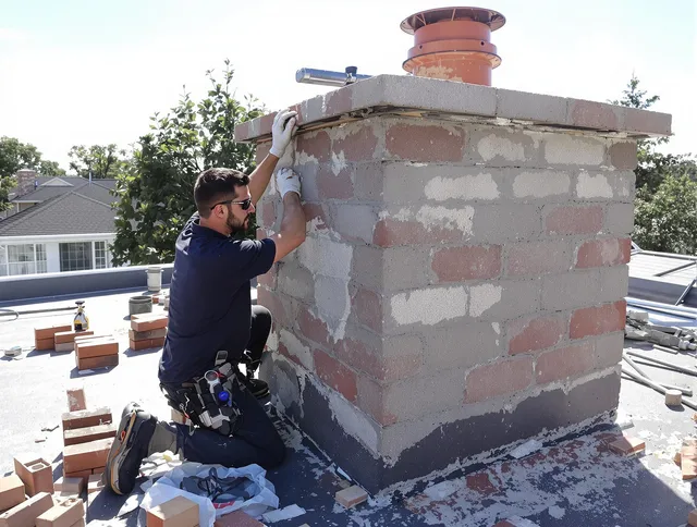 Advanced chimney repair process by Sagamore Hills Chimney Sweep in Sagamore Hills, OH